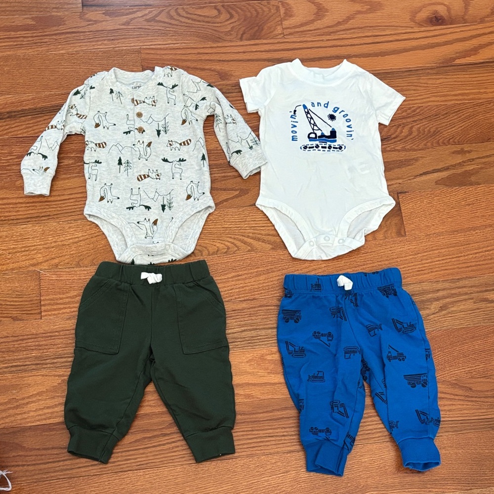Kids Matching Set with Animal and Space Themes